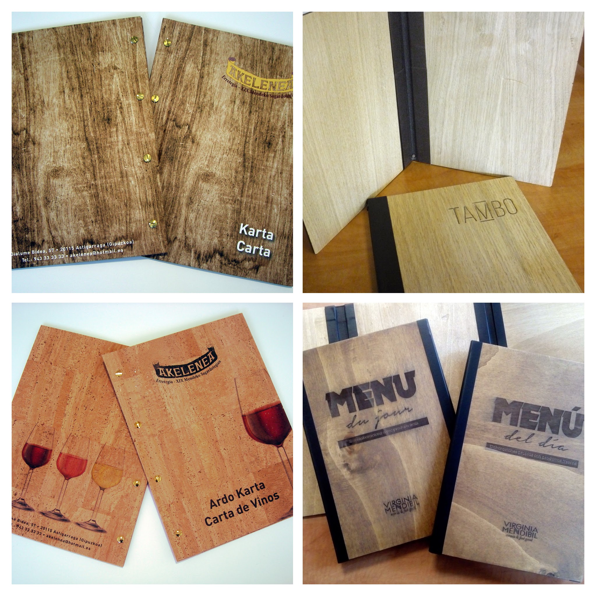carta menu tornillos impresion textura madera-COLLAGE